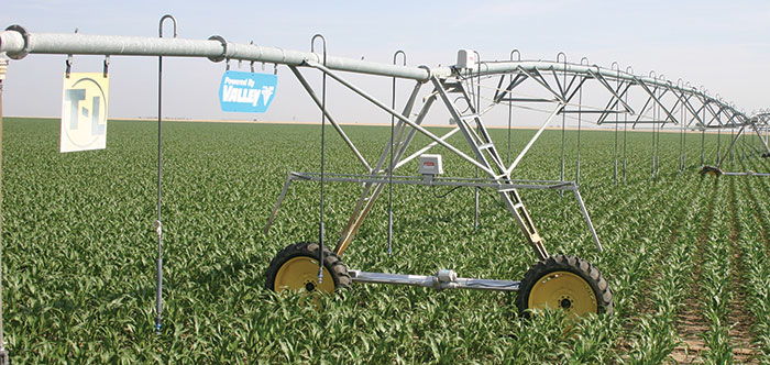 oil hydraulic conversion for center pivot systems