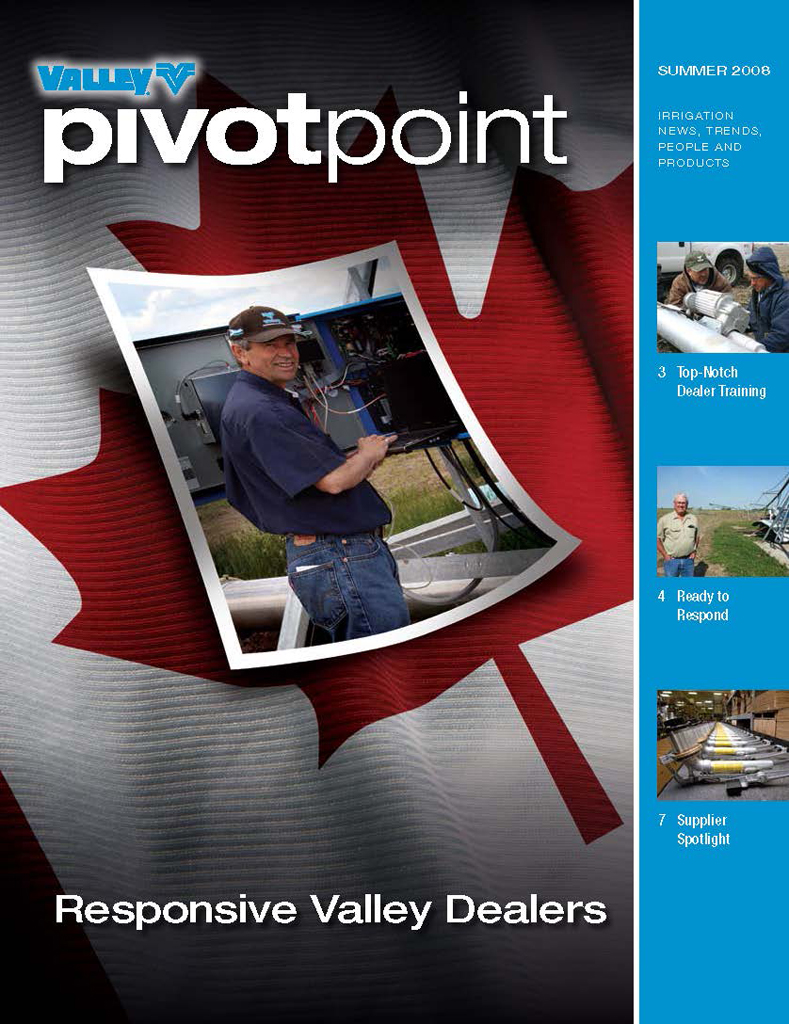 Valley PivotPoint Newsletter Summer 2008 Canada