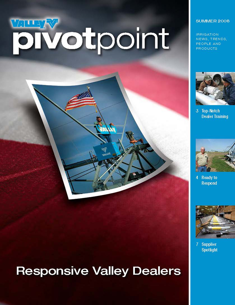 Valley PivotPoint Newsletter Summer 2008 USA