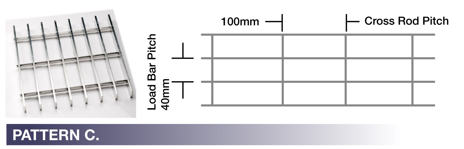 Aluminium Grating Patterns Available From Webforge