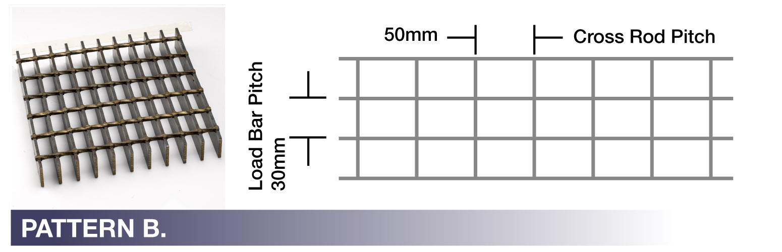 Steel Grating Patterns Available From Webforge